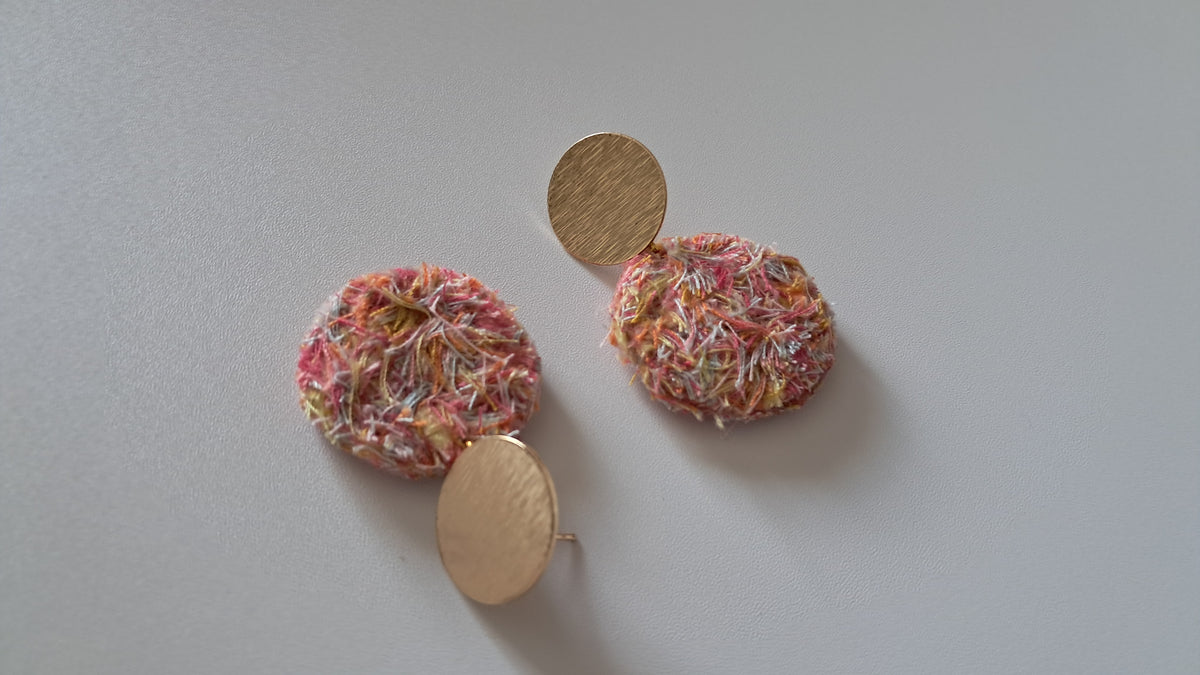 Milkshake Doughnut Earrings