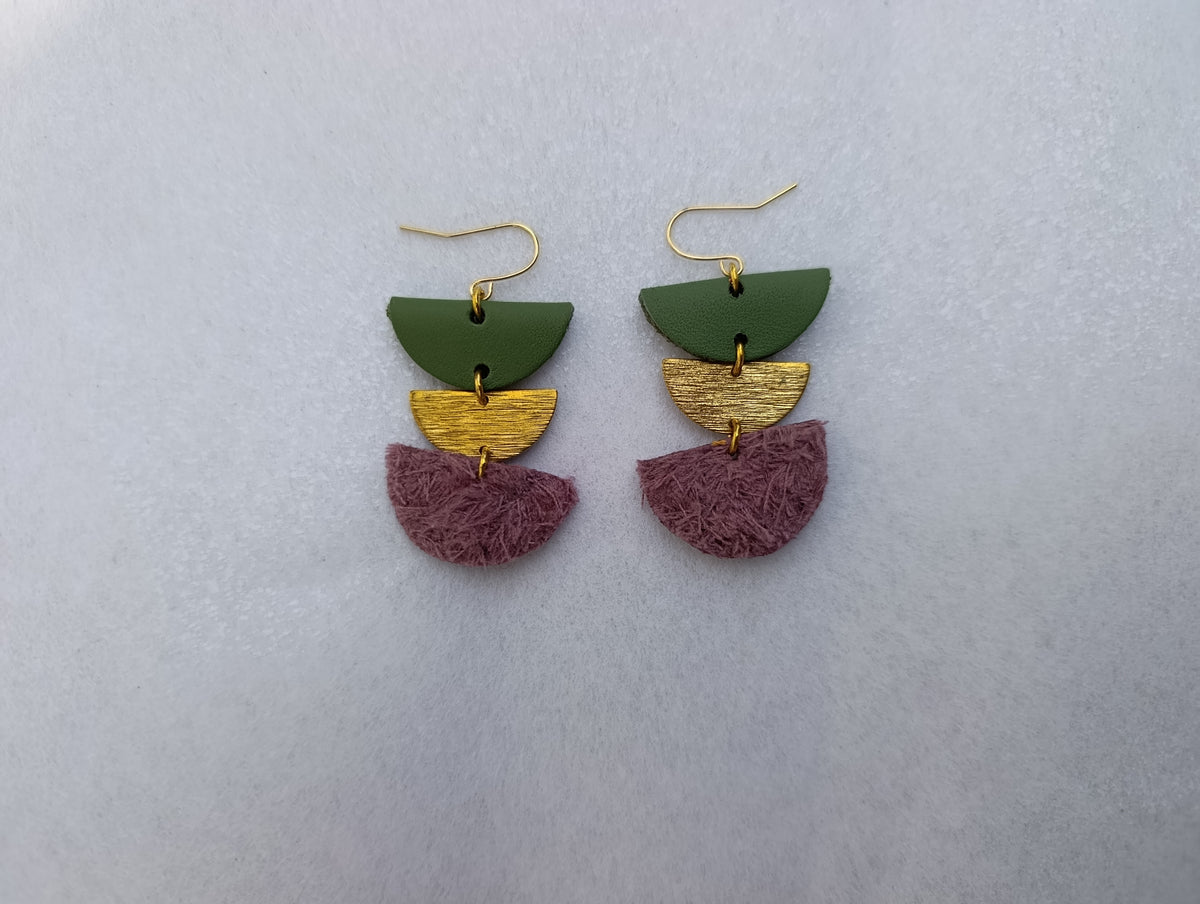 Eminence 3 Tier Earrings