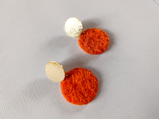 Orange Doughnut Cotton Confetti