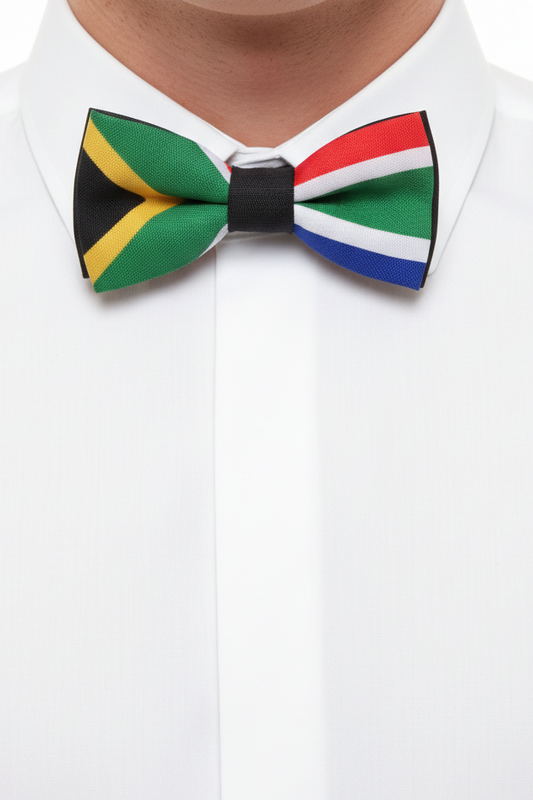 South African Flag Bow Tie
