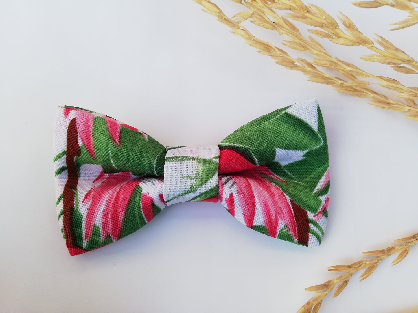 Handcrafted Protea Floral Bow Tie