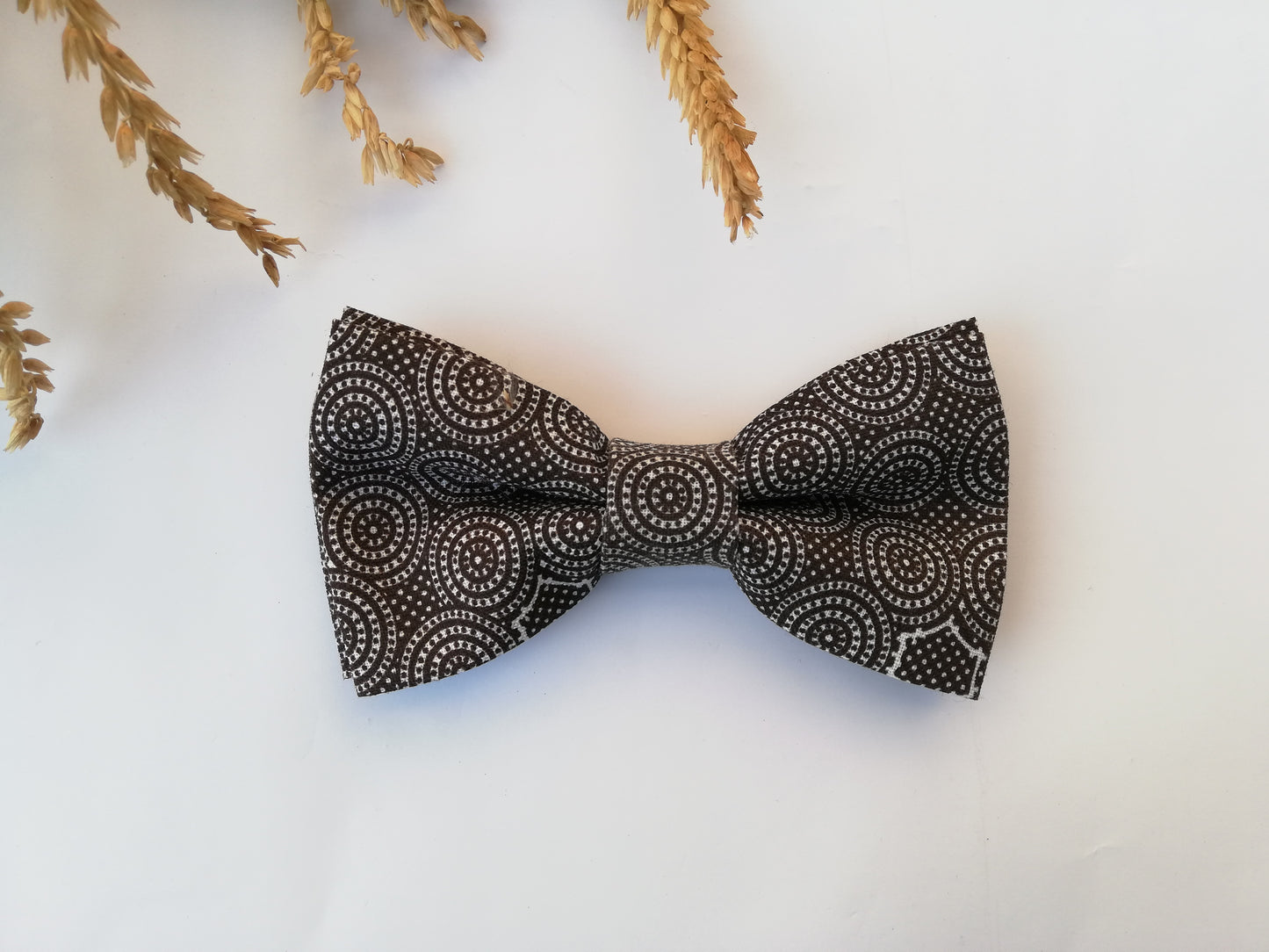 Handcrafted Brown Shweshwe Bowtie